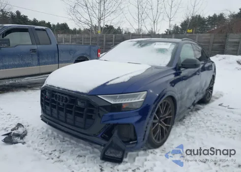 2021 Audi Sq8 Prestige Tfsi Quattro Tiptronic из США, поврежденный, VIN WA1CWBF16MD019541